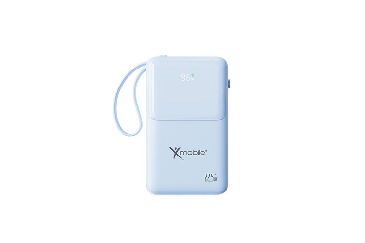 Pin sạc dự phòng Polymer 20000mAh Type C PD QC 3.0 22.5W Xmobile S2032U kèm cáp Lightning và Type C