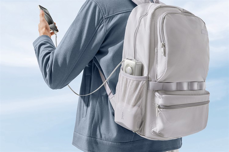 Pin sạc dự phòng Polymer 10000mAh Type C PD 30W Baseus Free2Pull PPSS1030 kèm Cáp Type C Màu Xám