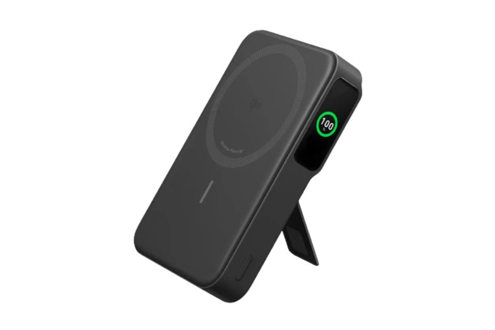 Pin sạc dự phòng Polymer 10000mAh không dây Magnetic Qi2 Type C PD 27W Anker MagGo A1654 Màu Đen