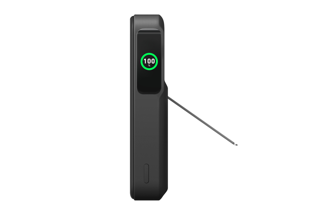 Pin sạc dự phòng Polymer 10000mAh không dây Magnetic Qi2 Type C PD 27W Anker MagGo A1654 Màu Đen