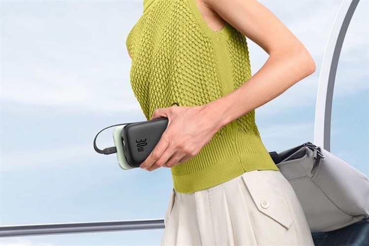 Pin sạc dự phòng Polymer 20000mAh Type C PD 30W Baseus Qpow 2 PPQD4-20C kèm Cáp Type C Màu Đen