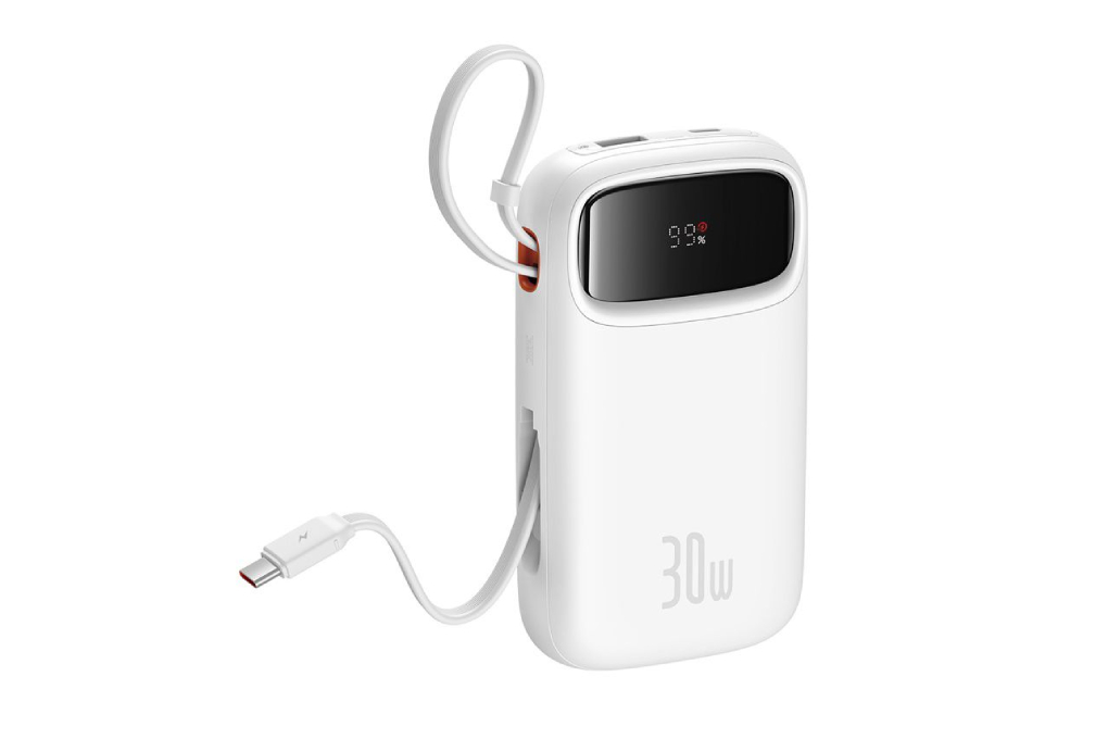 Pin sạc dự phòng Polymer 20000mAh Type C PD 30W Baseus Qpow 2 PPQD4-20C kèm Cáp Type C - 2