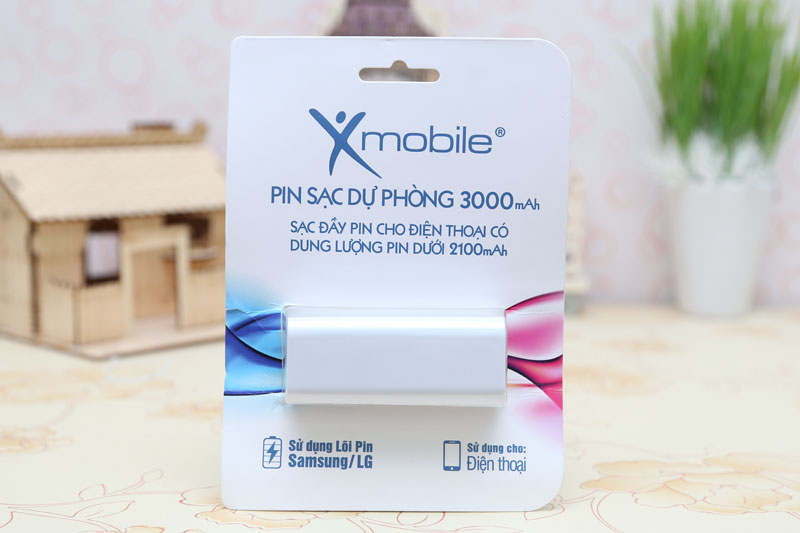 Thẻ nhớ MicroSD tốc độ cao 48MB/s và Pin sạc dự phòng Pin-sac-du-phong-x-mobile-3000-mah1