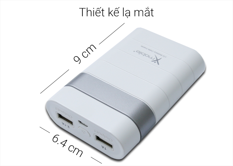 Pin sạc dự phòng X mobile 9000 mAh Y303 Pin sạc dự phòng X mobile 9000 mAh Y303