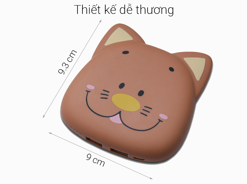 Pin sạc dự phòng 10000 mah Xmobile JD-P01 Mèo Pin sạc dự phòng 10000 mah Xmobile JD-P01 Mèo