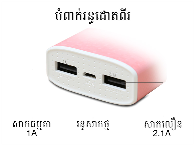 ថ្មជំនួយ eSaver Safari 2 ថ្មជំនួយ eSaver Safari 2