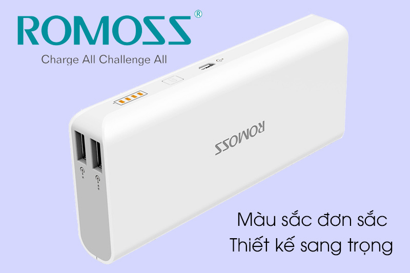 Pin Sạc Dự Phong 10 000 Mah Romoss Solo 5 Thegioididong Com