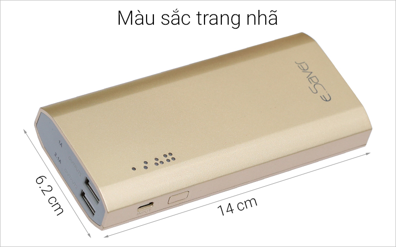 Pin Sạc Dự Phong Esaver 10 000 Mah La Y325 Thegioididong