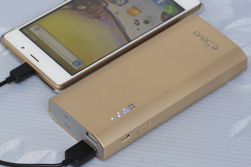 Pin sạc dự phòng eSaver 10.000 mAh LA Y325 | thegioididong Pin Sạc Dự Phòng Esaver 10.000 Mah La Y325 | Thegioididong