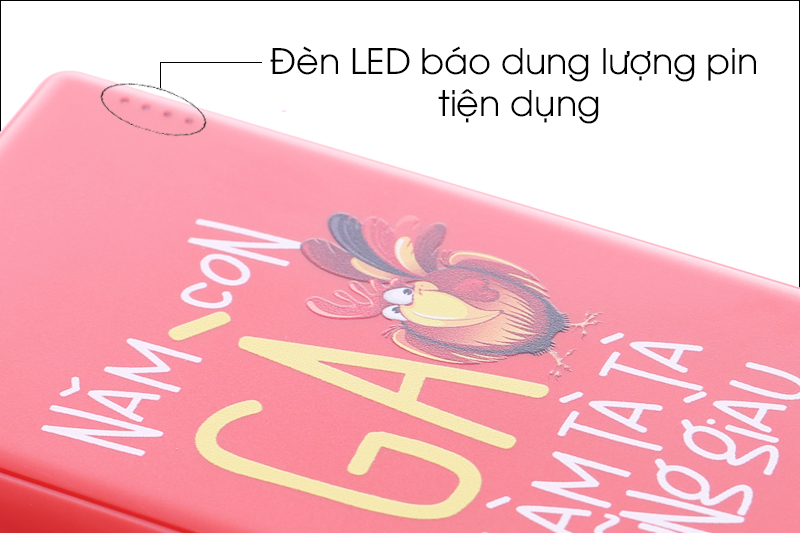 Pin sạc dự phòng Polymer 10000mah eSaver Maya 10 Gà Đỏ - Nút bấm và các cổng trên pin sạc Pin sạc dự phòng Polymer 10000mah eSaver Maya 10 Gà Đỏ - Nút bấm và các cổng trên pin sạc