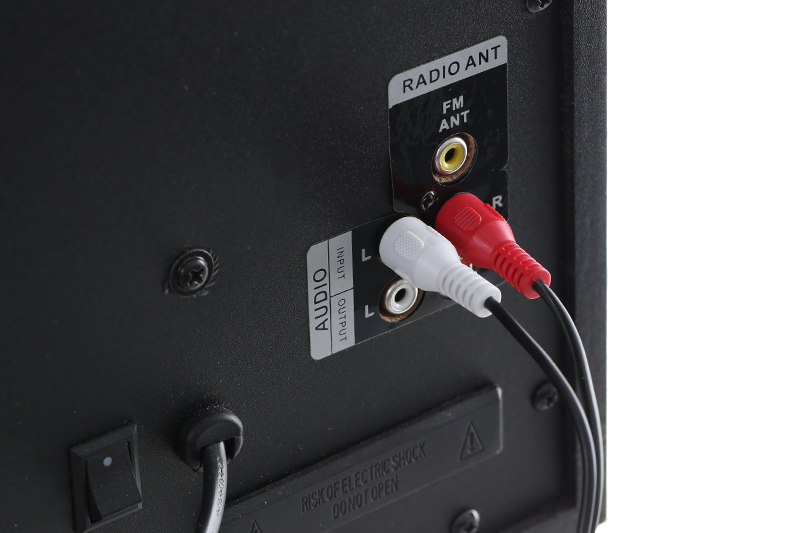 Cáp chuyển 2RCA sang 3.5mm Âm 30cm eValu LRCA-01