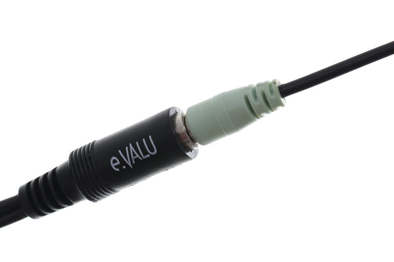 Cáp chuyển 2RCA sang 3.5mm Âm 30cm eValu LRCA-01