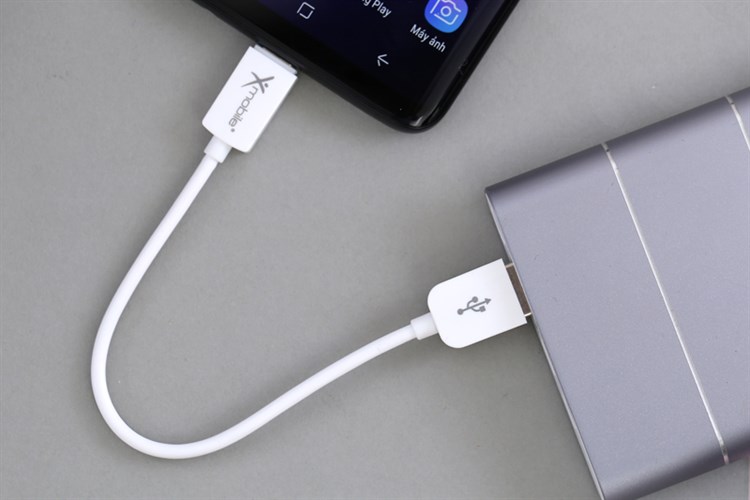Dây cáp Type-C 20 cm Xmobile MU09-200 Màu Trắng