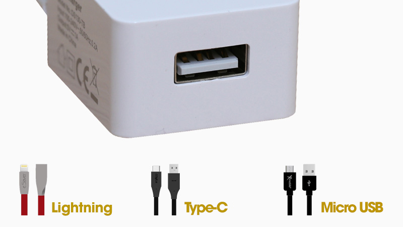 Adapter Sạc 1A Xmobile DS130S-TB Trắng