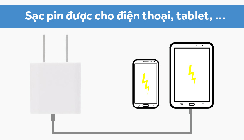Adapter sạc 1A Xmobile TS-C058S trắng Adapter sạc 1A Xmobile TS-C058S trắng
