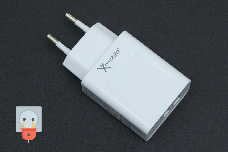 Adapter sạc Xmobile Dual 2A TS-C067S Trắng Adapter sạc Xmobile Dual 2A TS-C067S Trắng