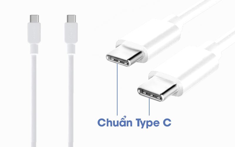 Dây cáp chính hãng của Sony Type C CP-CC100
