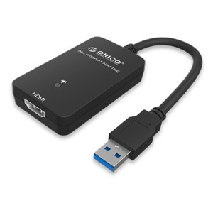 Đầu chuyển USB 3.0 sang HDMI ORICO DU3H-BK Đen