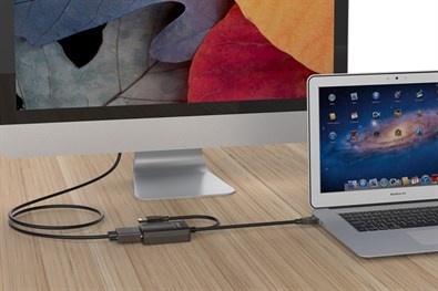 Đầu chuyển USB 3.0 sang VGA ORICO DU3V-BK Đen