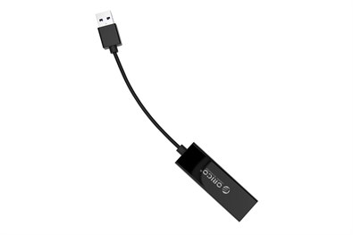 Đầu chuyển USB 3.0 sang Lan ORICO UTJ-U3-BK Đen