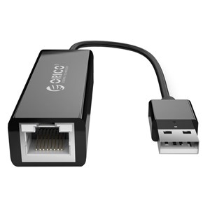 Đầu chuyển USB 3.0 sang Lan ORICO UTJ-U3-BK Đen
