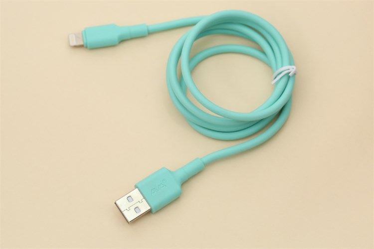 Cáp Lightning 1 m AVA LTPL-01 Xanh Màu Xanh lá