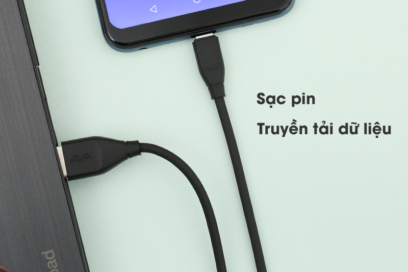 Sạc pin và truyền tải dự liệu trên Cáp Micro 1 m AVA Speed II Sạc pin và truyền tải dự liệu trên Cáp Micro 1 m AVA Speed II