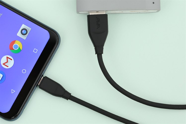 Cáp Micro 1 m AVA Speed II Màu Đen