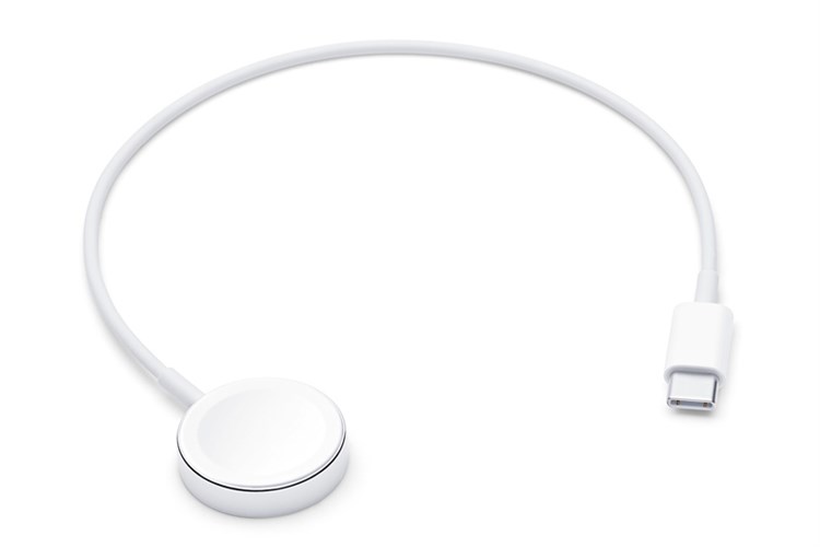 Cáp sạc không dây Apple Watch Magnetic Type C 0.3 m Apple MU9K2 Trắng Màu Trắng