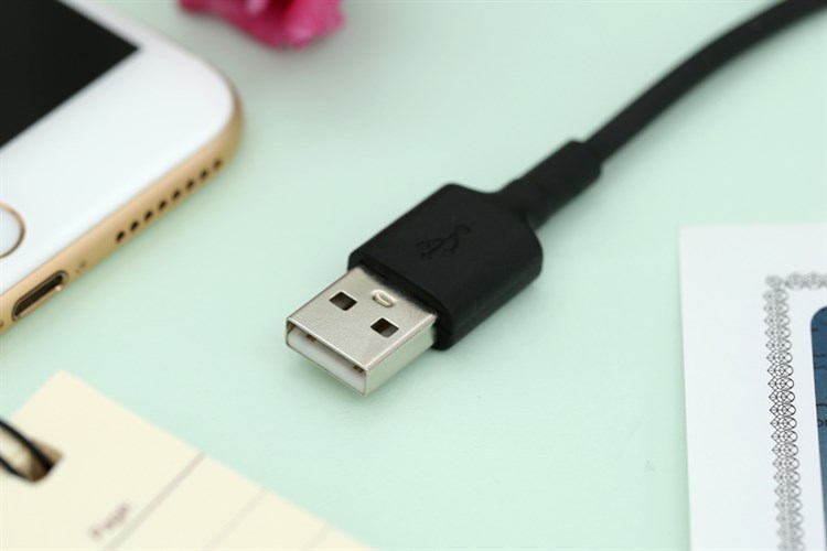 Cáp Lightning 0.2m AVA LTPL-01 Màu Đen