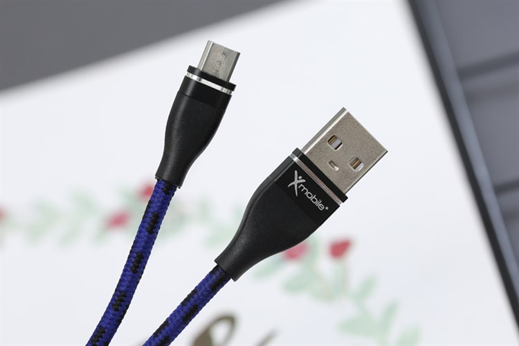 Cáp Micro USB 2m Xmobile LTMP-2006 Màu Xanh Navy