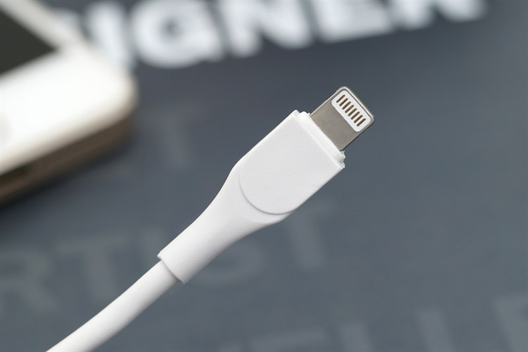 Cáp Lightning 2 m AVA U-Shape Trắng Màu Trắng