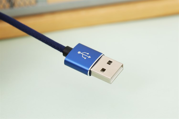 Cáp Lightning 1 m Xmobile L-bending Màu Xanh Navy