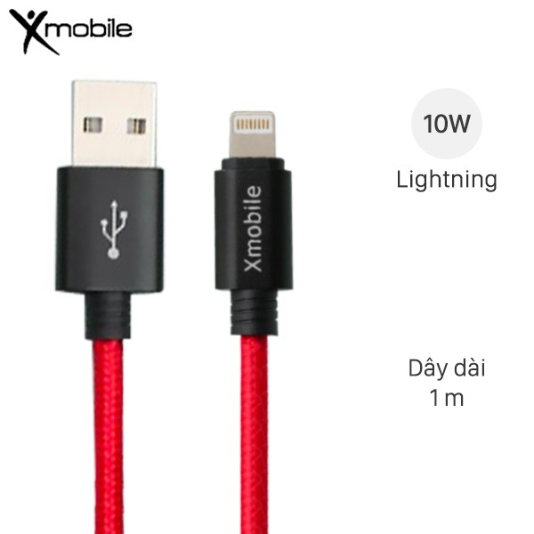Cáp Lightning Xmobile Spanker B