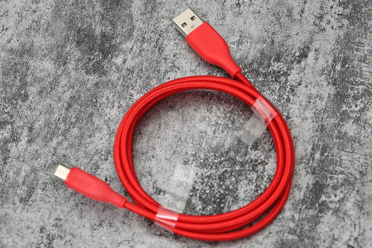 Cáp Micro USB 1.2m AUKEY CBAM1 Màu Đỏ