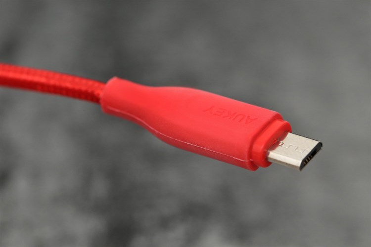 Cáp Micro USB 1.2m AUKEY CBAM1 Màu Đỏ