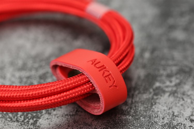 Cáp Lightning MFI 1.2m AUKEY CB-AL1 Màu Đỏ