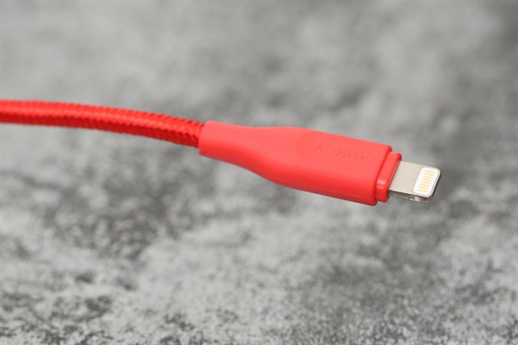 Cáp Lightning MFI 1.2m AUKEY CB-AL1 Màu Đỏ