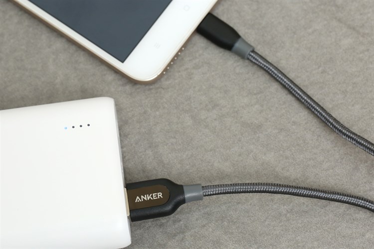 Cáp Micro USB 1.8m Anker PowerLine+ A8143 Xám Màu Xám