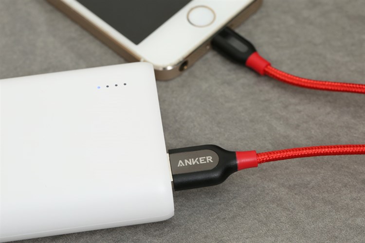 Cáp Lightning MFI 0.9 m Anker PowerLine+ A8121xx2 Đỏ Màu Đỏ