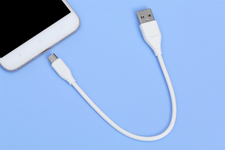 Cáp Micro USB 0.2m AVA Speed II Màu Trắng