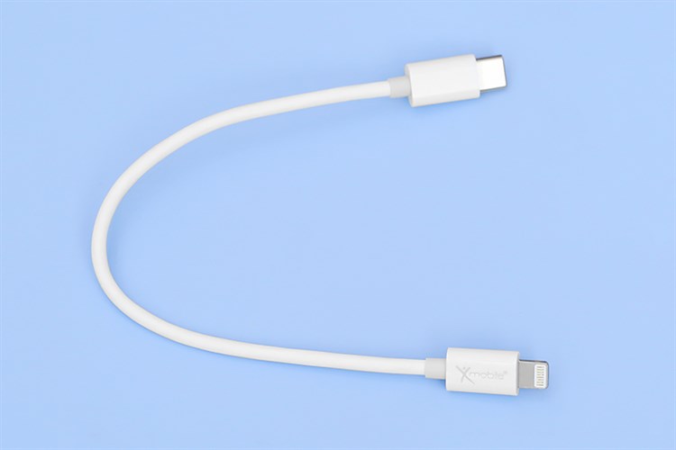Cáp Type C - Lightning 0.2m Xmobile L10 Màu Trắng