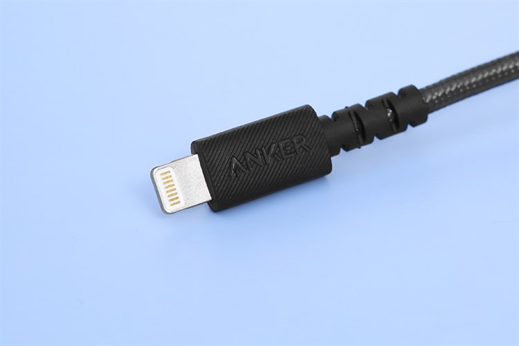 Cáp USB - Lightning MFI Anker A8012 0.9m Màu Đen