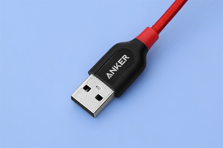 Cáp Micro USB 0.9m Anker PowerLine+ A8142 Màu Đỏ