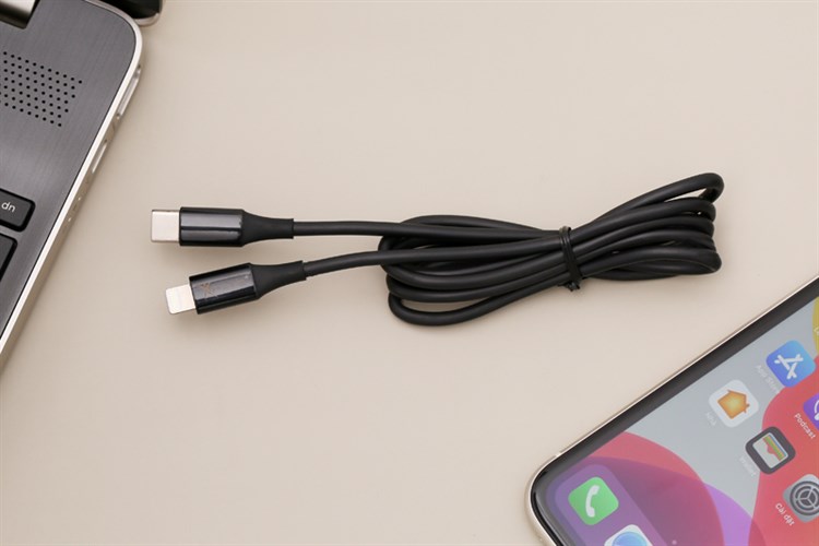 Cáp Type C - Lightning 1m Xmobile CL-PD01-1000 Màu Đen
