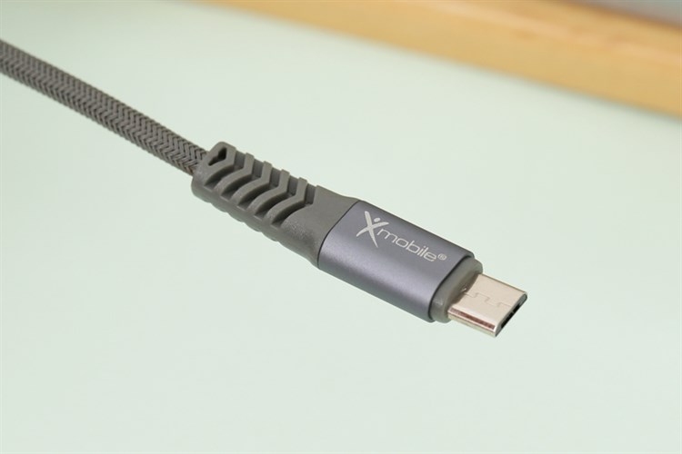 Cáp Micro USB 1m Xmobile Paladin Màu Xám