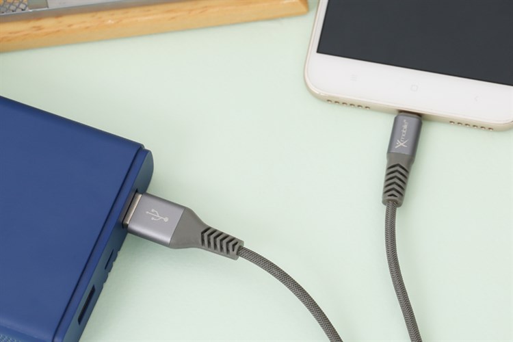 Cáp Micro USB 1m Xmobile Paladin Màu Xám