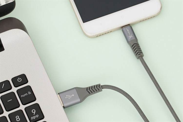 Cáp Micro USB 1m Xmobile Paladin Màu Xám