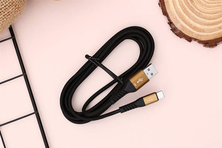 Cáp Type C 2m Mbest DS463X-WB Màu Đen