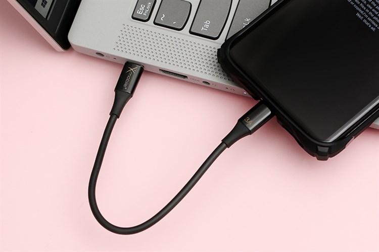 Cáp Type C - Type C 0.2m Xmobile TCC04-200 Màu Đen